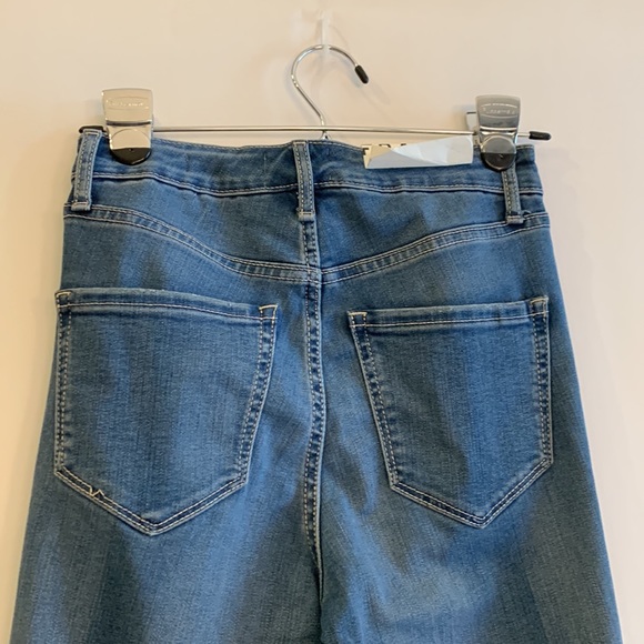 Frayed Jeans Downtown frayed distressed high rise skinny jeans size 0/25 - Picture 3 of 12